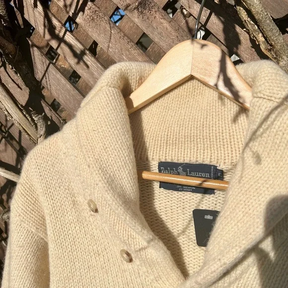 Rare Vintage Polo Ralph Lauren Hudson Bay Knit Sweater - Picture 6 of 14